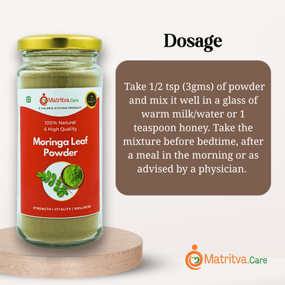Matritva Care Moringa Leaf Powder | 100% Natural Superfood