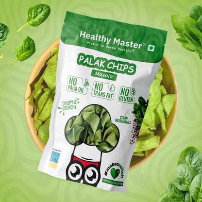 Healthy Master Palak Chips - 30g