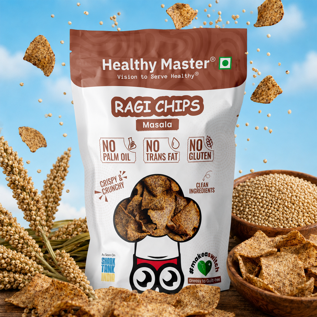 Healthy Master Ragi Chips - 100g