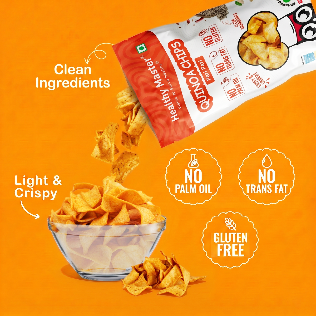 Healthy Master Quinoa Chips - 100g