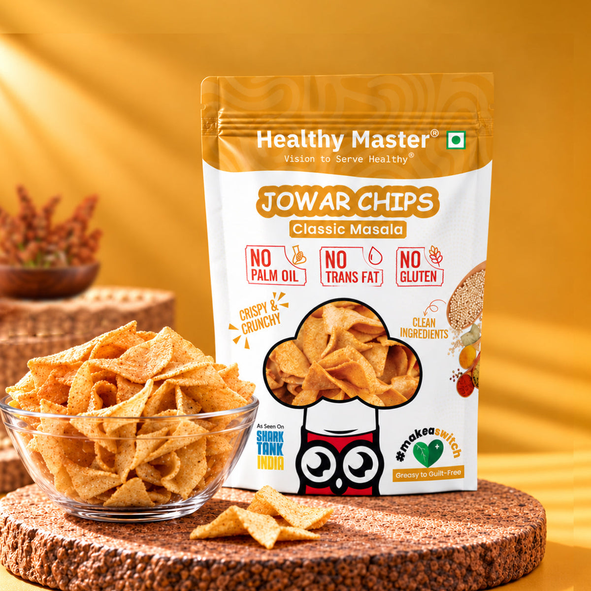 Healthy Master Jowar Chips - 100g