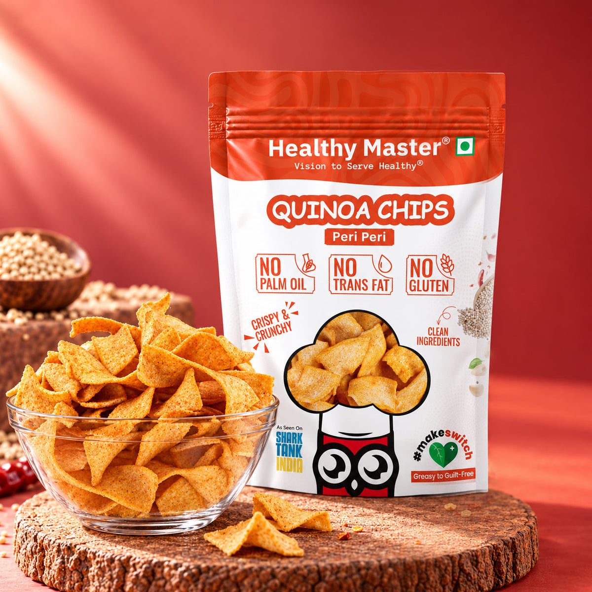 Healthy Master Quinoa Chips - 100g