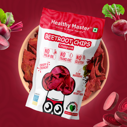 Healthy Master Beetroot Chips - 100g