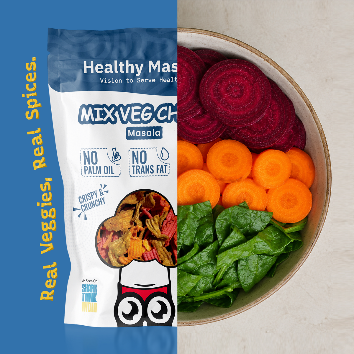 Healthy Master Mix Veg Chips - 30g