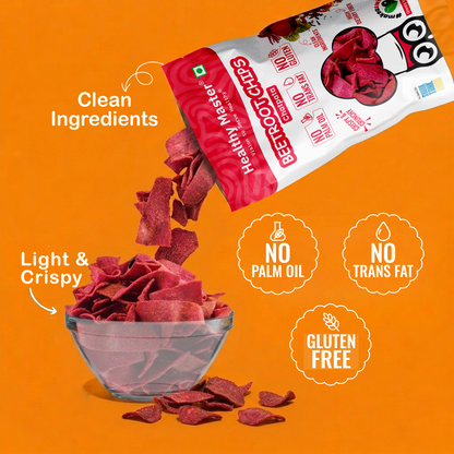 Healthy Master Beetroot Chips - 100g