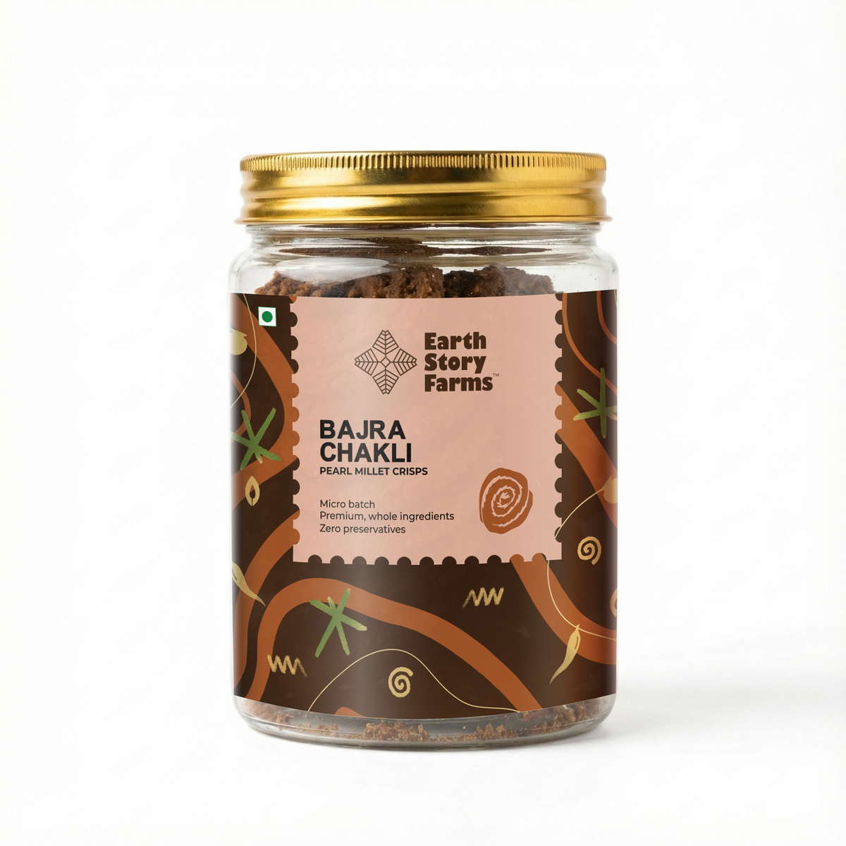 Earth Story Farms Bajra Chakli - 150g
