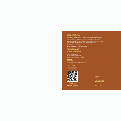 Earth Story Farms Bajra Chakli - 150g