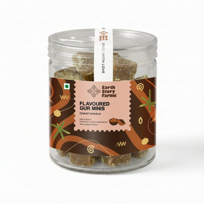 Earth Story Farms Gur Minis - Chaat Masala - 250g