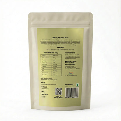 Earth Story Farms Gur Haldi Latte - 100g