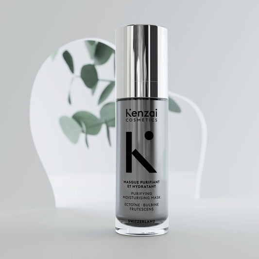 Kenzai Cosmetics Men's Purifying Moisturizing Face Mask  Swiss Made 30ml