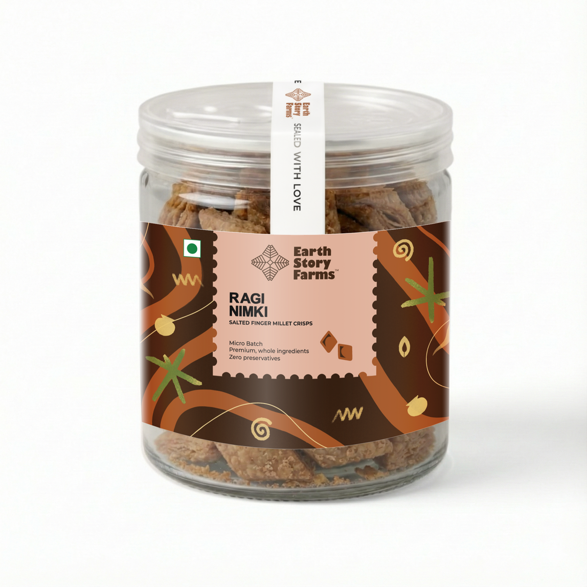 Earth Story Farms Ragi Nimki - 100g