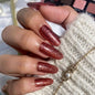 SOEZI Women's Lets Flirt Reusable SOEZI Press On Nails - Artificial False Nail Extension